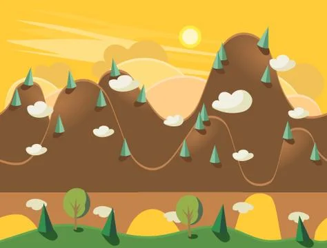 Game Background Vector Seamless Stockillustratie