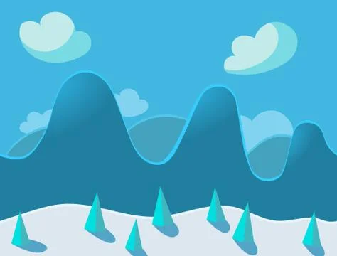 Game Background Vector Seamless Stock Illustration