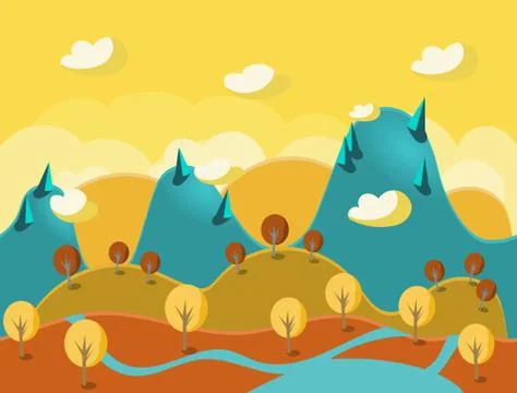 Game Background Vector Seamless Stockillustratie