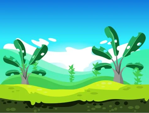 Game Background Vector Seamless Stock Illustration
