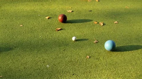 Game balls Stock Footage 10856580