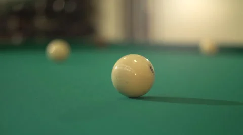 The game of billiards  Stock Footage 61756044