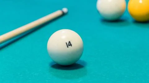 Game of billiards Stock Photos