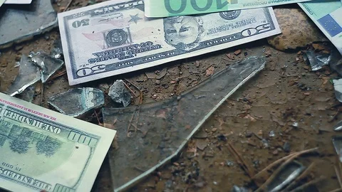 Game with bitcoin Stock Footage 82000959