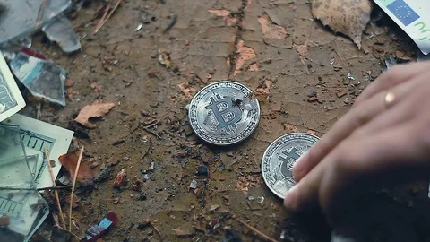 Game with bitcoin 動画素材 82001649