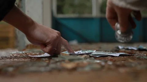 Game with bitcoin Stock Footage 82004584