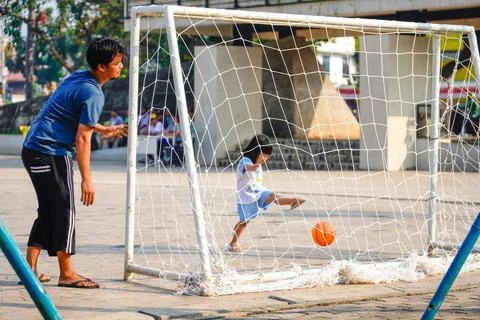 Game bola Stock Photos