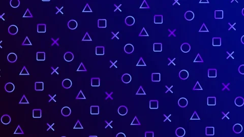 Game Button Seamless animation Stock Footage 138684870