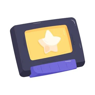 Game cartridge Stock Illustration