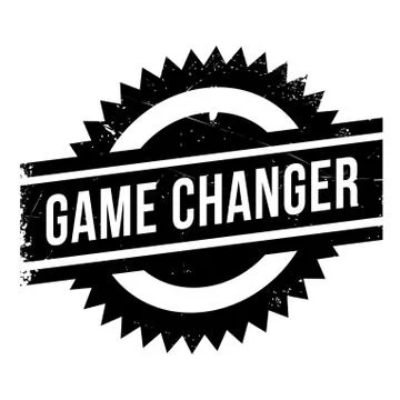 Game changer stamp Stock Illustration