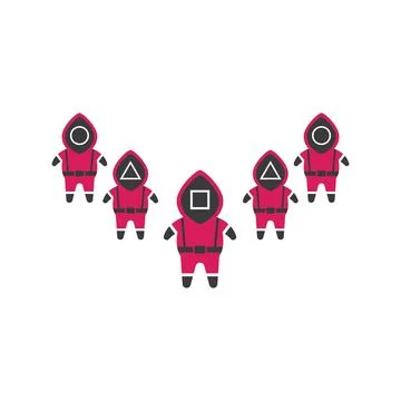 Game character cartoon Stock-Illustration