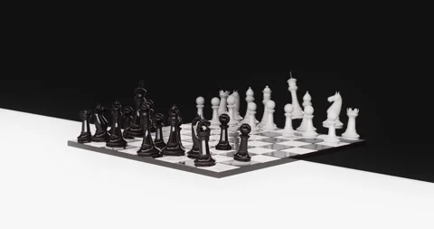 Board game pawns set Stock 3D asset