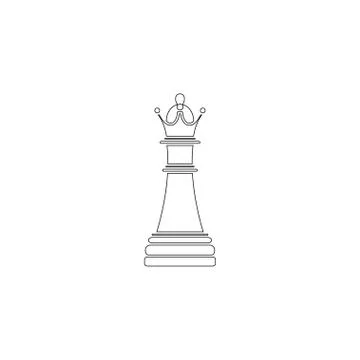 Game chess. flat vector icon Stock Illustration