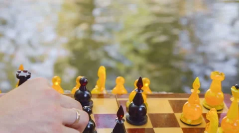 Game of chess Stock Footage 50907927