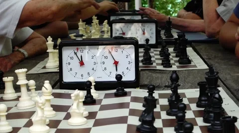 The game of chess Stock Footage 51445230