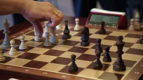 Game of chess Stock Footage 58279505