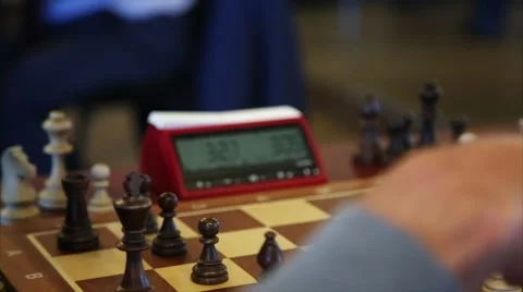 Game of chess Stock Footage 58279507
