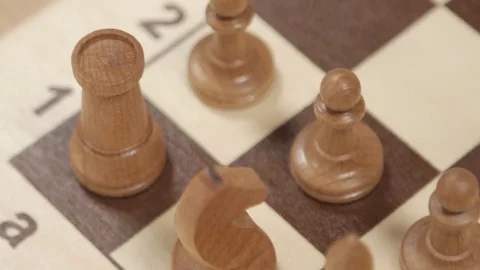 The game of chess Video stock 76316396