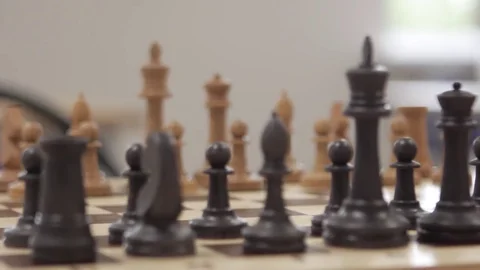 The game of chess Stock Footage 76316425