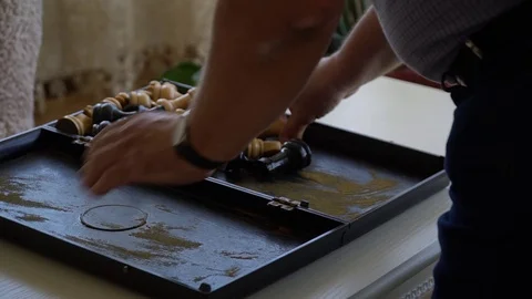 Game of chess Stock Footage 77165853