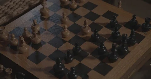 Game of chess Stock Footage 122323763