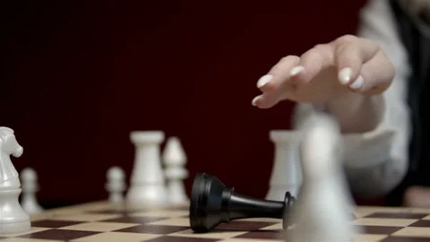 Game of chess. Stock Footage 238778226