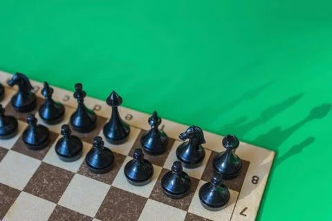 A game of chess, a match. Stock Photos