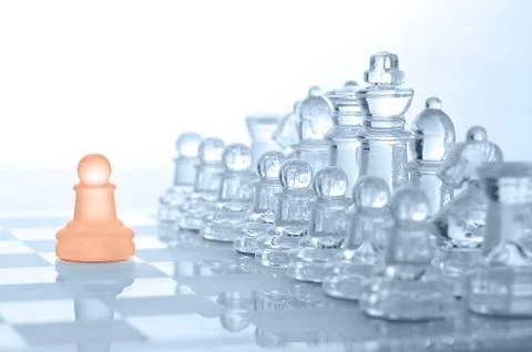 Game in chess 写真素材