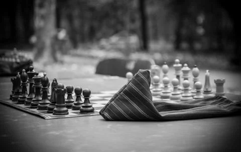 A Game of Chess Stock Photos