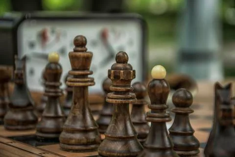 A Game of Chess Stock Photos