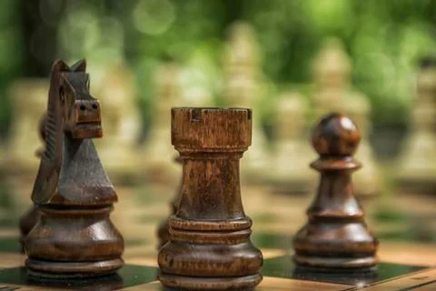 A Game of Chess Stock Photos
