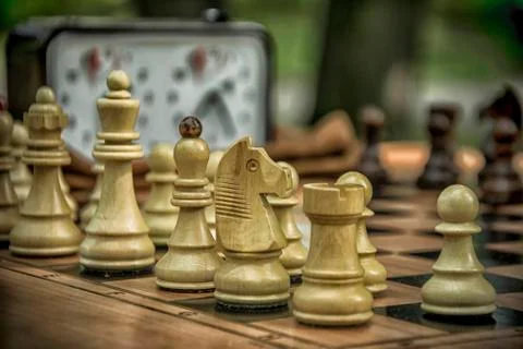 A Game of Chess Stock Photos