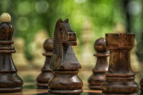 A Game of Chess Stock Photos
