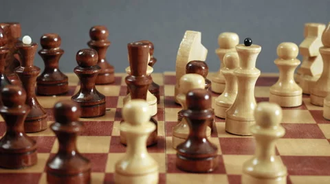 Game of chess timelapse 動画素材 64911034