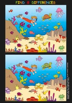 Game for children Stock Illustration