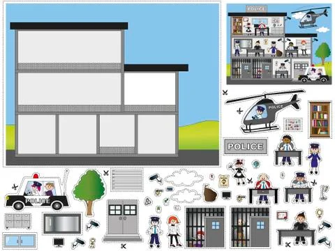 Game for children Stock Illustration