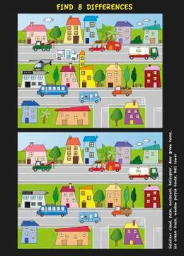 Game for children Stock Illustration