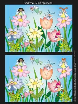 Game for children Stock Illustration