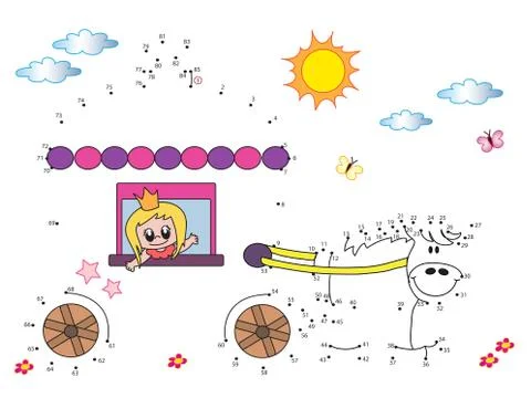 Game for children Stock Illustration