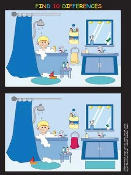 Game for children Stock Illustration