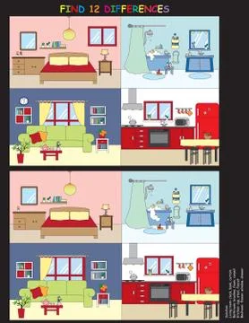 Game for children Stock Illustration