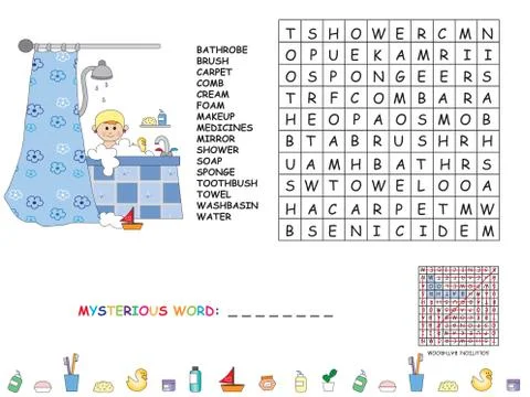 Game for children Stock Illustration
