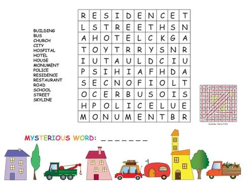Game for children Stock Illustration