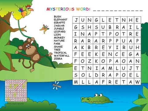 Game for children Stock Illustration