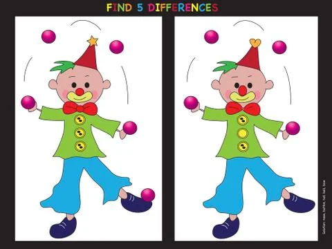 Game for children Stock Illustration