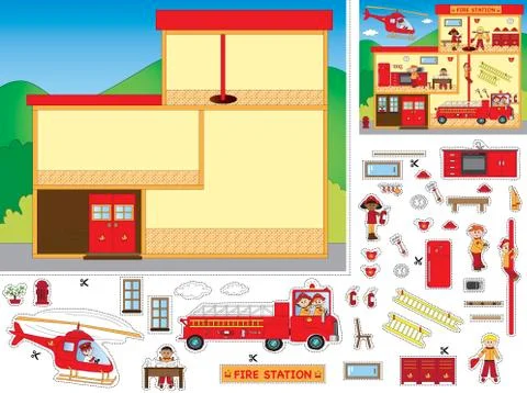 Game for children Stock Illustration