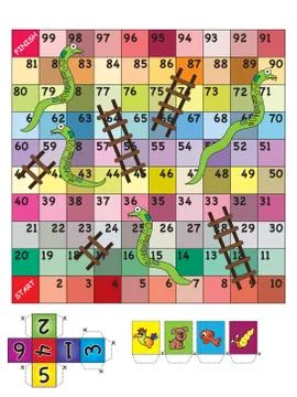 Game for children Stock Illustration