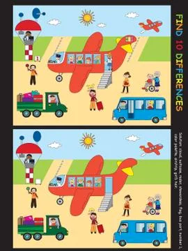 Game for children Stock Illustration