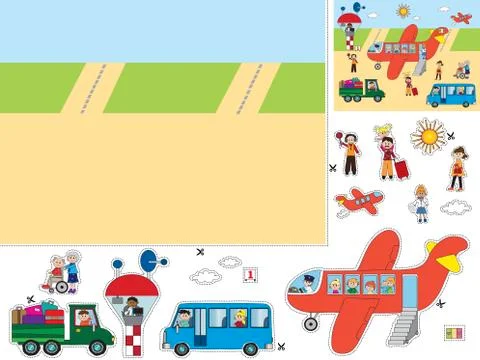 Game for children Stock Illustration