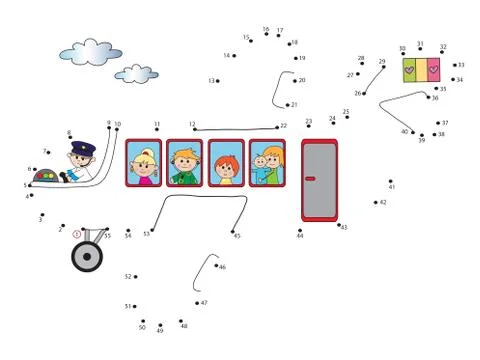 Game for children Stock Illustration